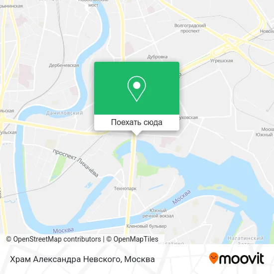 Карта Храм Александра Невского