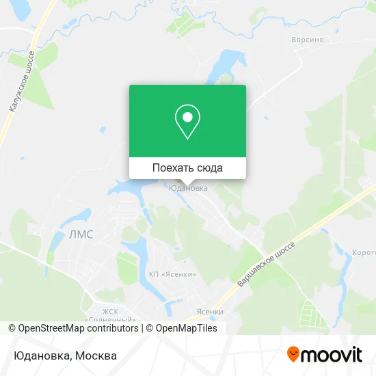 Карта Юдановка