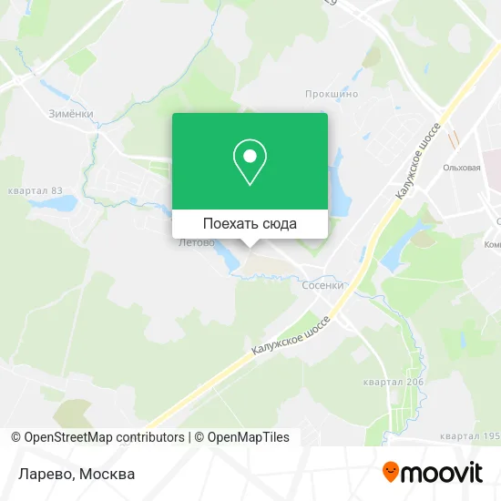 Карта Ларево