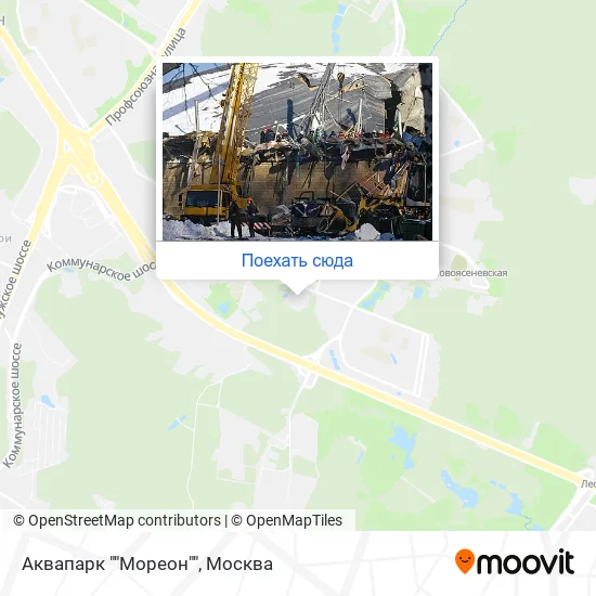 Карта Аквапарк ""Мореон""