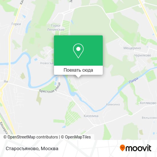 Карта Старосъяново