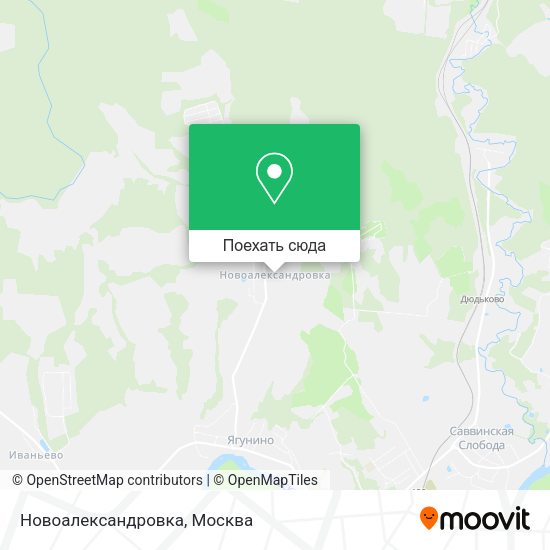 Карта Новоалександровка
