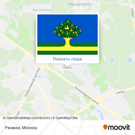 Карта Ржавки