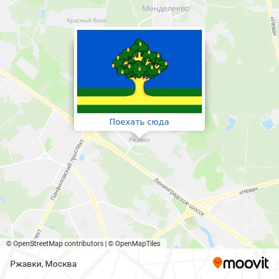 Карта Ржавки