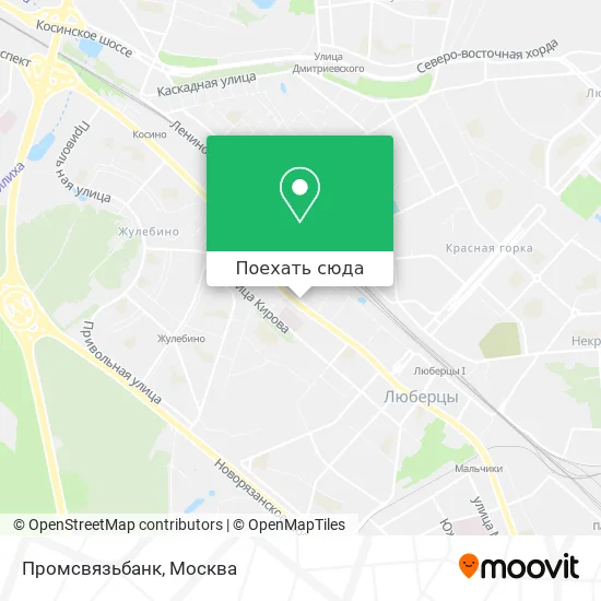Карта Промсвязьбанк