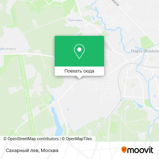 Карта Сахарный лев