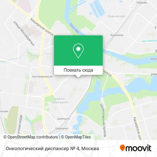 Карта Онкологический диспансер № 4
