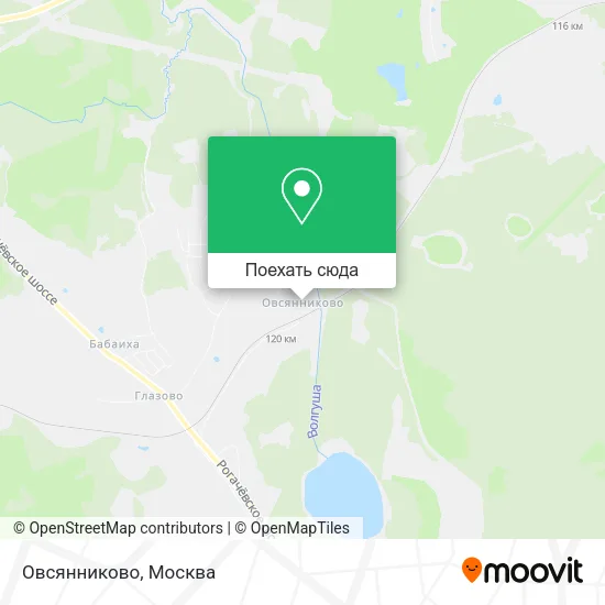 Карта Овсянниково