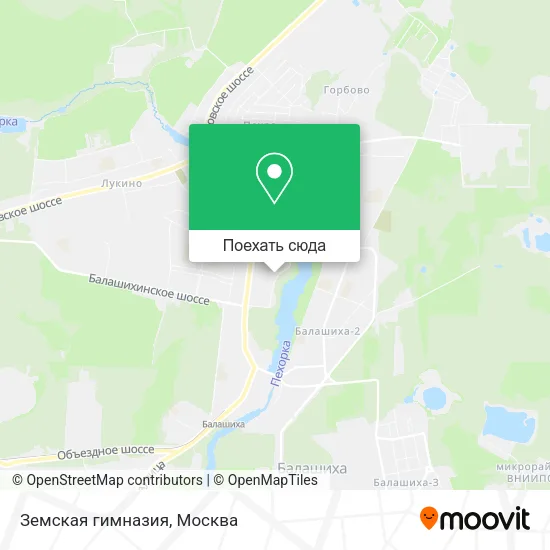 Карта Земская гимназия