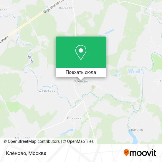 Карта Клёново