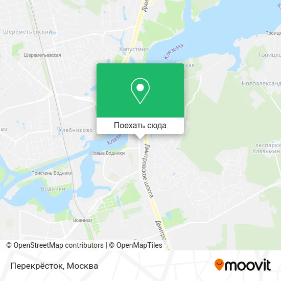 Карта Перекрёсток