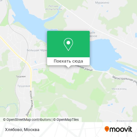 Карта Хлябово