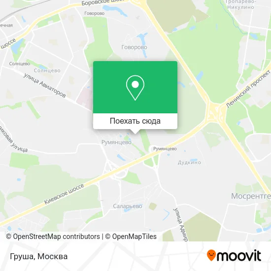 Карта Груша