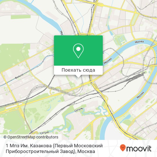 Карта 1 Мпз Им. Казакова (Первый Московский Приборостроительный Завод)
