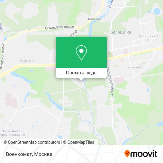Карта Военкомат
