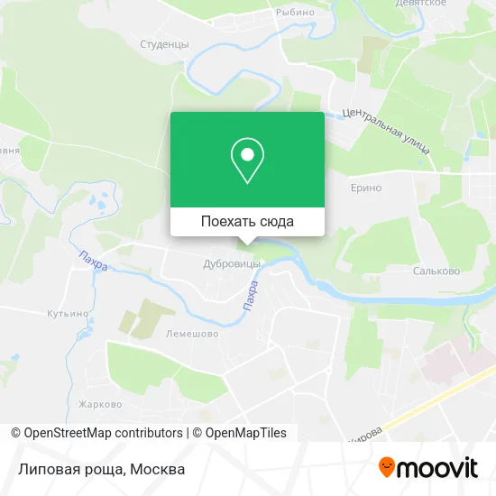 Карта Липовая роща