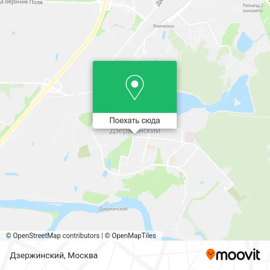 Карта Дзержинский