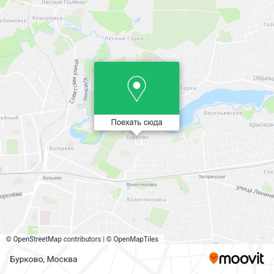 Карта Бурково