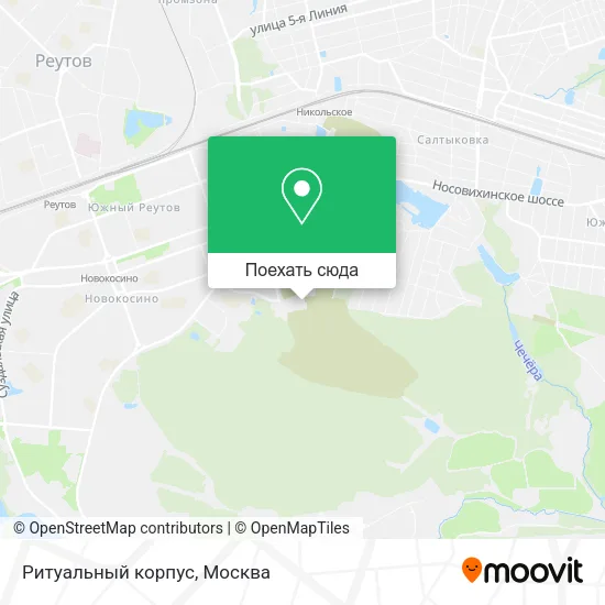 Карта Ритуальный корпус
