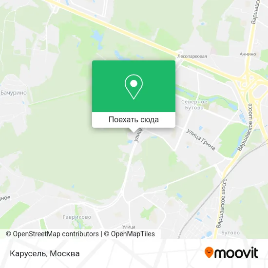 Карта Карусель