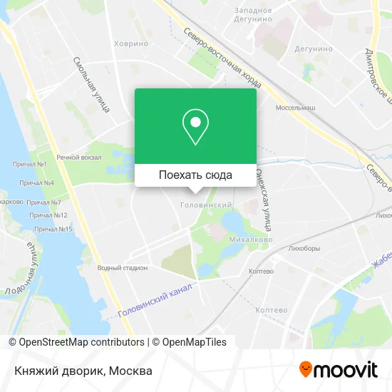 Карта Княжий дворик