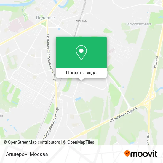 Карта Апшерон
