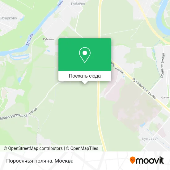 Карта Поросячья поляна