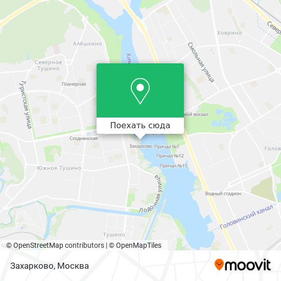 Карта Захарково