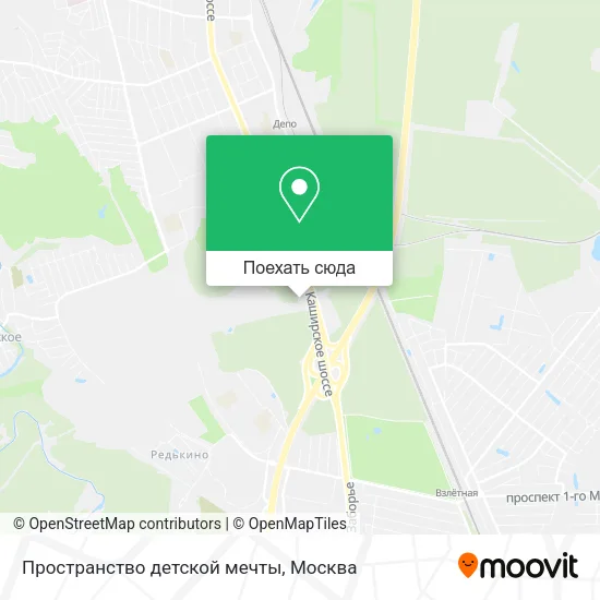 Карта Пространство детской мечты