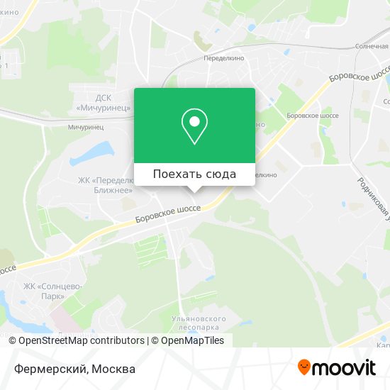 Карта Фермерский