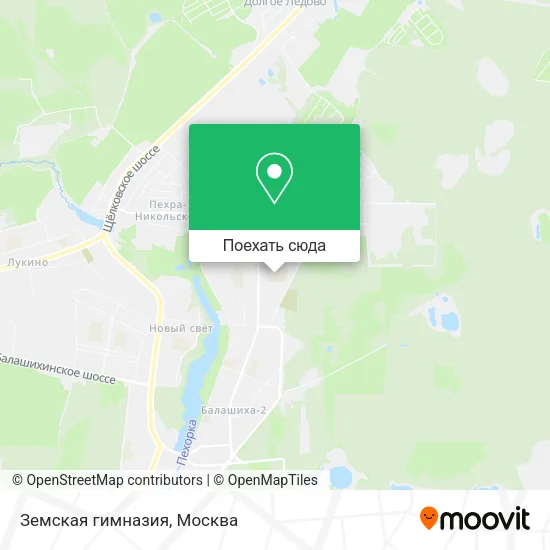 Карта Земская гимназия