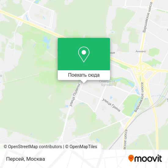 Карта Персей