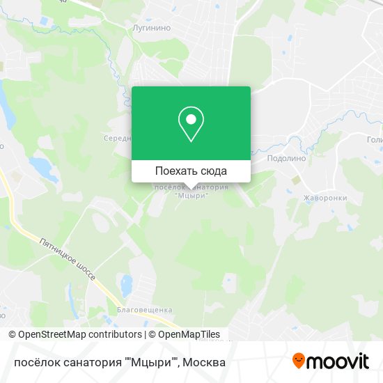 Карта посёлок санатория ""Мцыри""
