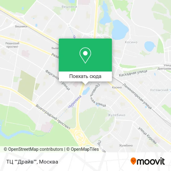 Карта ТЦ ""Драйв""