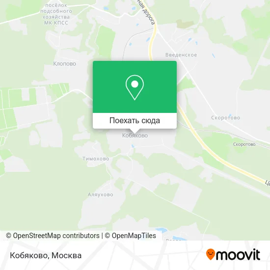Карта Кобяково