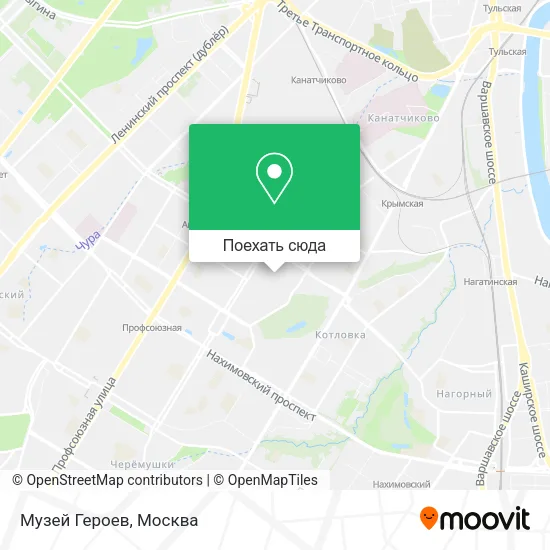 Карта Музей Героев