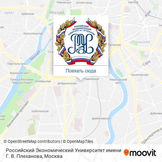 Карта вузов москвы