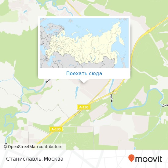 Карта Станиславль