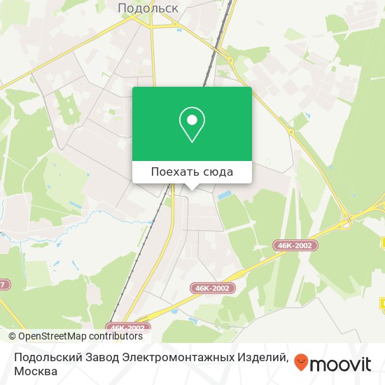 Карта Подольский Завод Электромонтажных Изделий