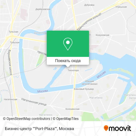 Карта Бизнес-центр ""Port-Plaza""