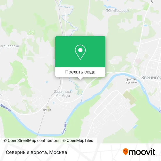Карта Северные ворота