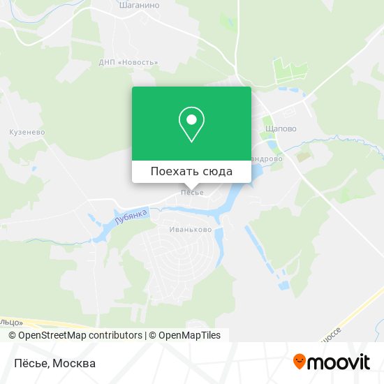 Карта Пёсье