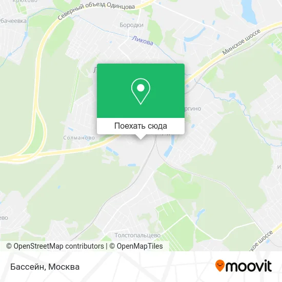 Карта Бассейн