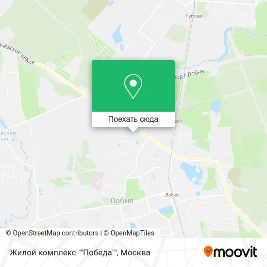 Карта Жилой комплекс ""Победа""