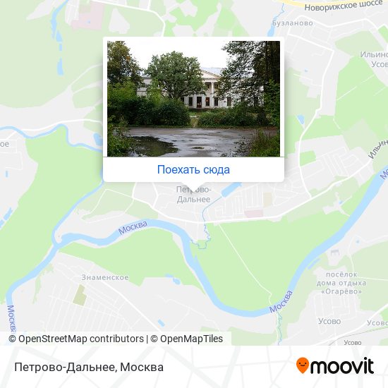 Карта Петрово-Дальнее