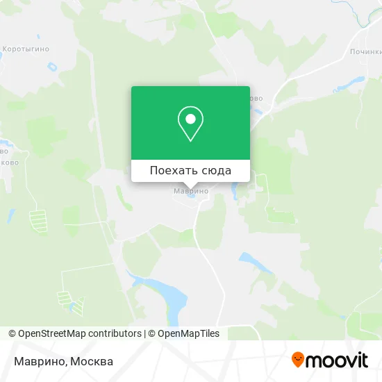 Карта Маврино