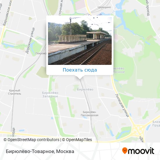 Москва товарная карта