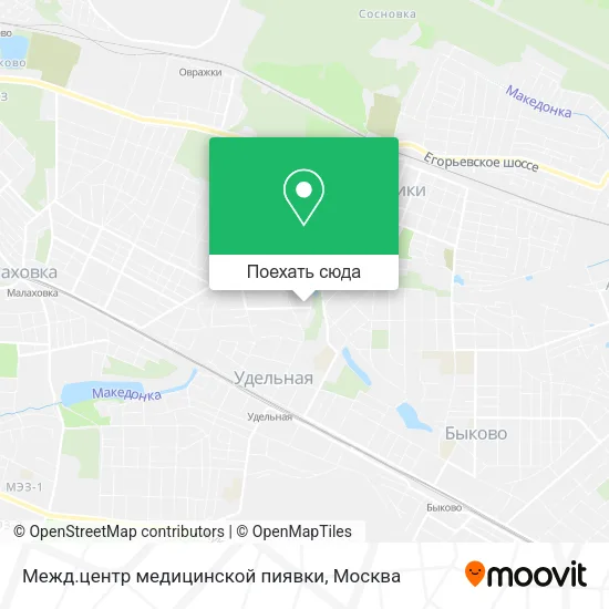 Карта Межд.центр медицинской пиявки