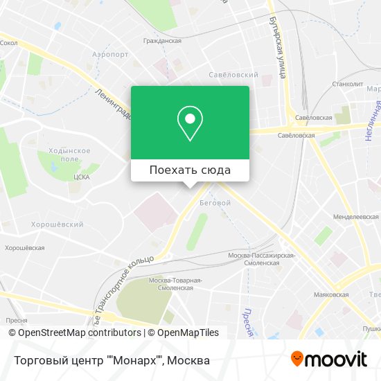 Карта Торговый центр ""Монарх""