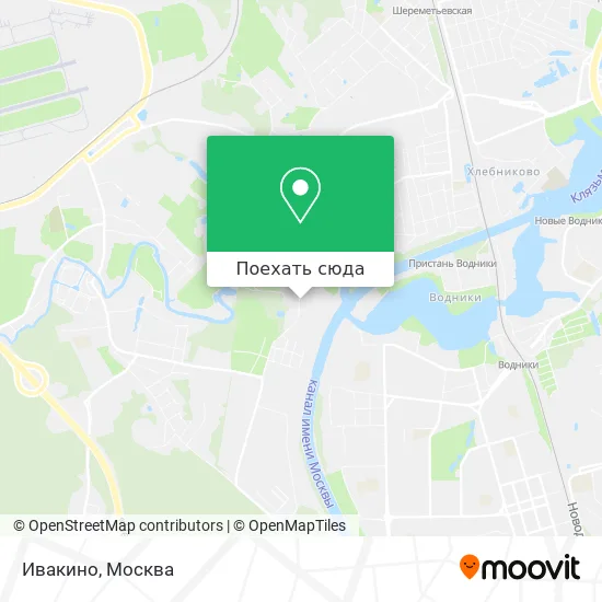 Карта Ивакино
